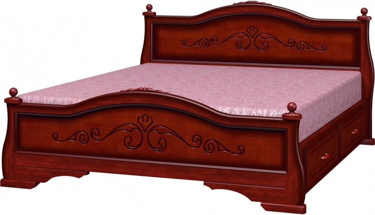 Кровать Карина 1 с ящиками в Алуште