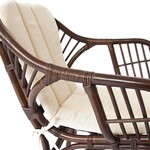 Комплект для отдыха SONOMA ( стол круглый (со стеклом)+2 кресла+диван ) /с подушками/  в Алуште