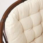 Комплект для отдыха TURKEY (стол круглый (со стеклом)+2 кресла + диван) /с подушками/  в Алуште