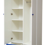 Шкаф 2-х дверный комбинированный с ящиками и фотопечатью Совята 2.2 в Алуште